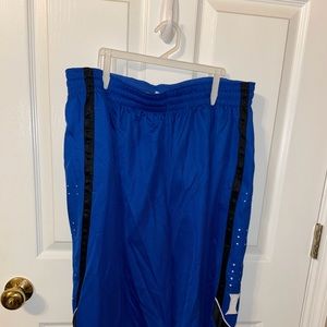 Royal Blue Nike Basketball Shorts with DUKE Logo